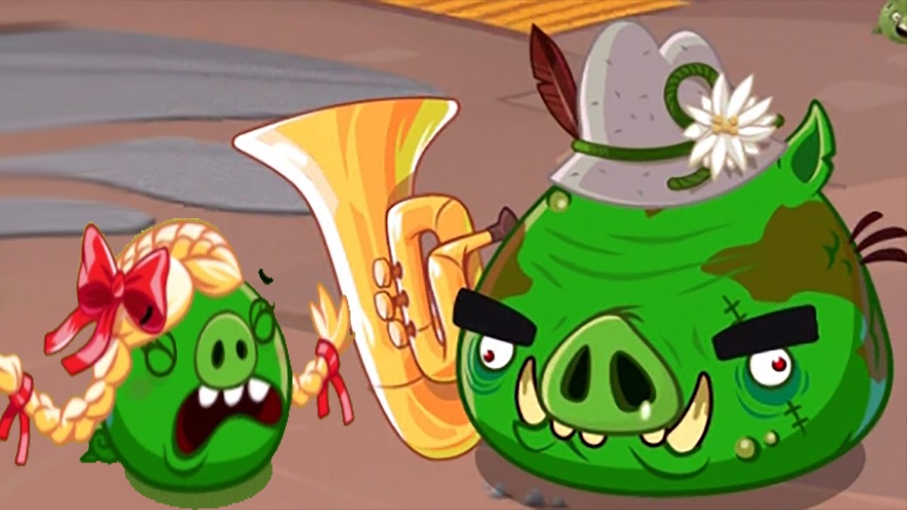 Angry Birds Epic on X: Piggies wear their lederhosen for Bavarian