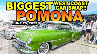 Pomona Swap Meet l BIGGEST CAR SWAP IN THE WEST COAST! June 25, 2023
