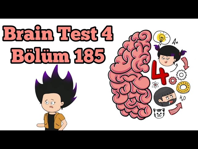 brain test 4 level 185  gameplay walkthrough 