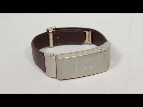 Видео обзор спортивного браслета-гарнитуры Huawei TalkBand B2