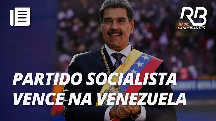 Partido de Maduro vence eleições legislativas na Venezuela