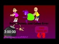 Dora, Barney,and Cailou Error 1