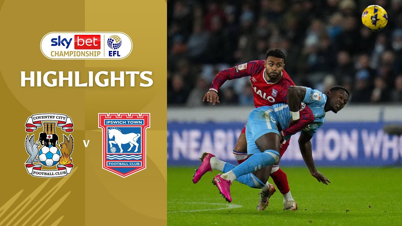 [Highlight] EFL Championship : Coventry City vs Ipswich Town (30-12-68)