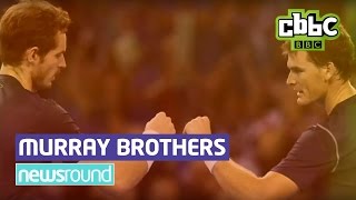 Andy Murray and brother Jamie interview before Davis Cup Final - CBBC Newsround Wealth
