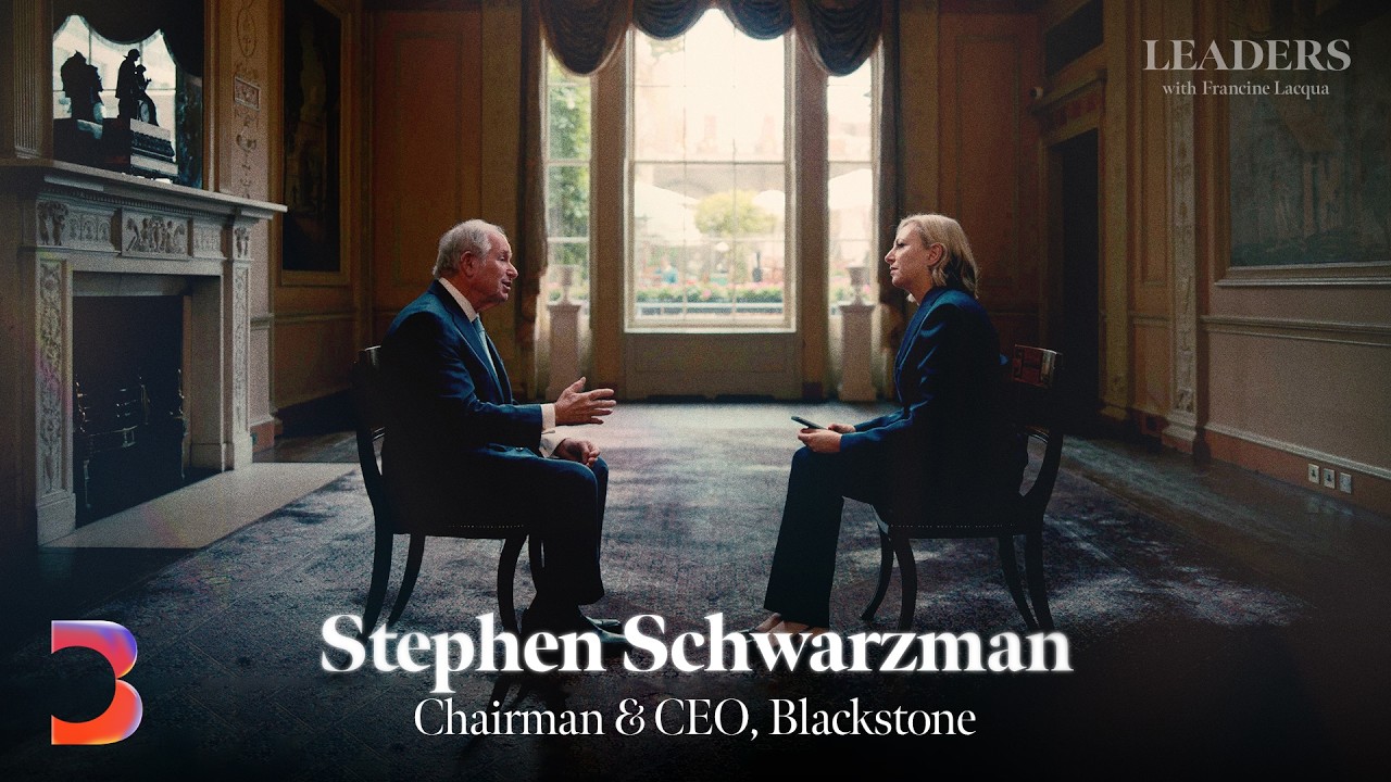 Blackstone's Early Bet on AI | Leaders with Francine Lacqua