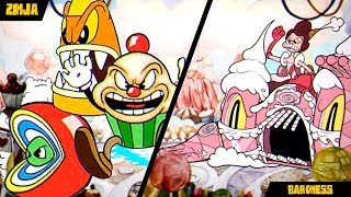 Cuphead - Baroness Von Bon Bon in Sugarland Shimmy Boss fight (Perfect A+)