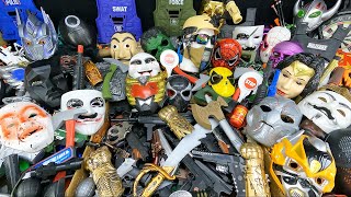 All My Scary Guns, Airsoft Guns, Rifles, Guns and Toy Masks - Some of all my guns are in this video!