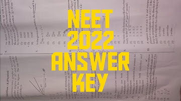 NEET 2022 PAPER AND ANSWER Key. #neetlatestnewstoday #neetanswerkey #neetmotivation .