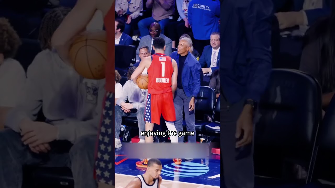 Why did #obama manage to humiliate #trump at the #nba Finals without even saying a word?#shorts