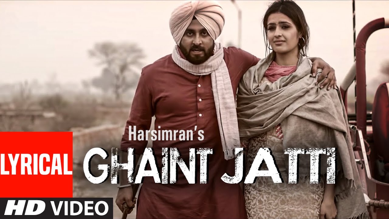 Ghaint Jatti Harsimran Song  Lyrical  HeartBeat  Punjabi Songs