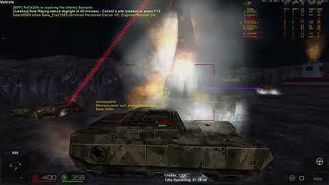 C&C Renegade: Medium Tank rush to Obelisk in Alpine