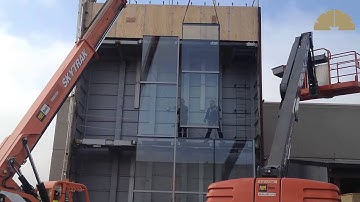 W75 mock up installation & water test