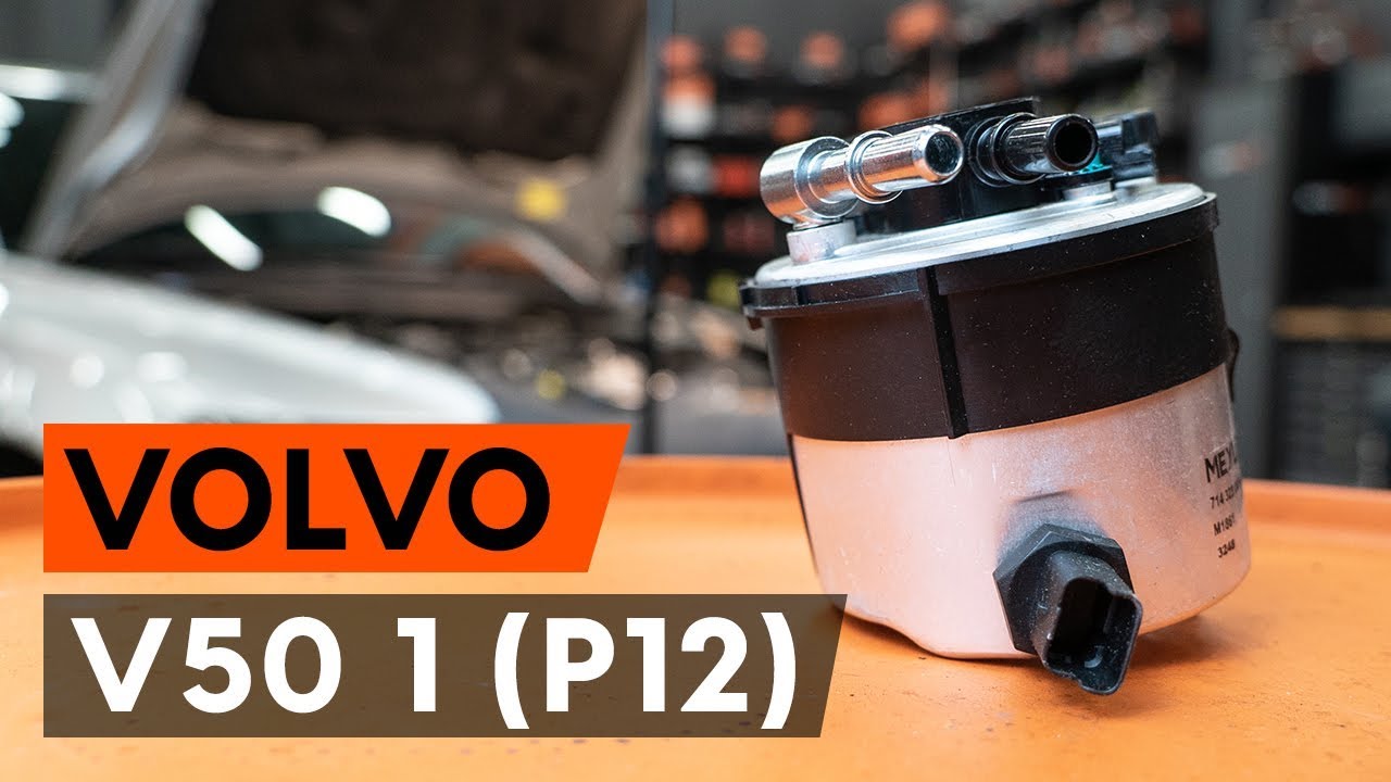 operation Alice Much Cum se înlocuiește filtru combustibil la VOLVO V50 1 (P12) [TUTORIAL  AUTODOC] - YouTube
