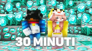 Quanti DIAMANTI Troveremo In 30 Minuti su Minecraft?