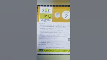 CLASS 2 IMO SET C EXAM ON 12TH DECEMBER @OForOlympiad #sof #imo #class2