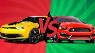 КАМАРО VS МУСТАНГ: Битва титанов! Camaro VS Mustang EPIC battle!