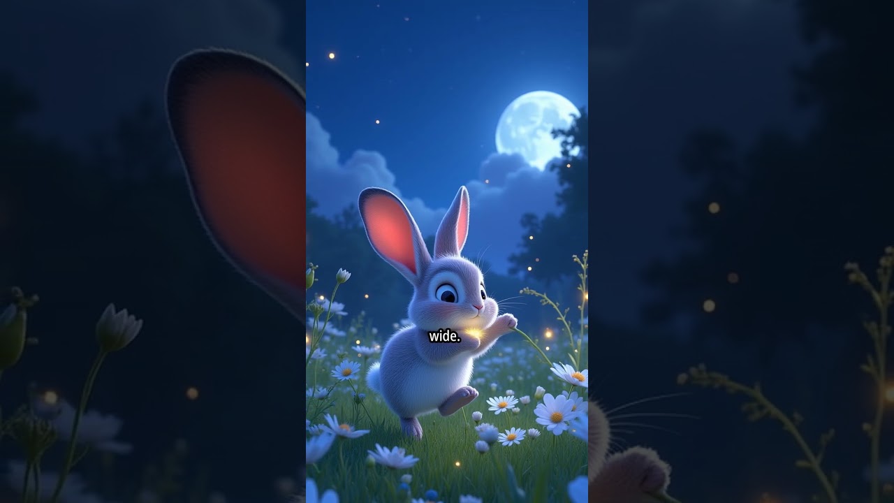 Luna the curious rabbit . Kids stories . Weeby cuts.