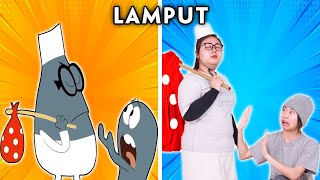 Lamput Loses His Colour | Compilation of Lamput's Funniest Scenes - Lamput In Real Life | Woa Parody