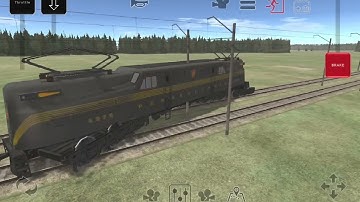 DRIFTING A GG1 IS CURSED IN TRAIN AND RAILYARD SIMULATOR