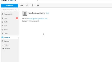 How to whitelist  an email in AOL Desktop