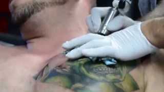 Incredible Hulk tattoo