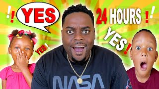 Dad Said YES to EVERYTHING Kids Want For 24 Hours Challenge | THE BEAST FAMILY