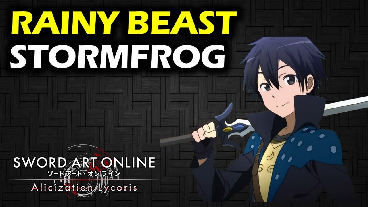 Rainy Beast: Stormfrog Location | Mildea Plains | Sword Art Online Alicization Lycoris