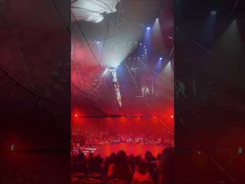 Espetáculo lindo dos artistas do Circo