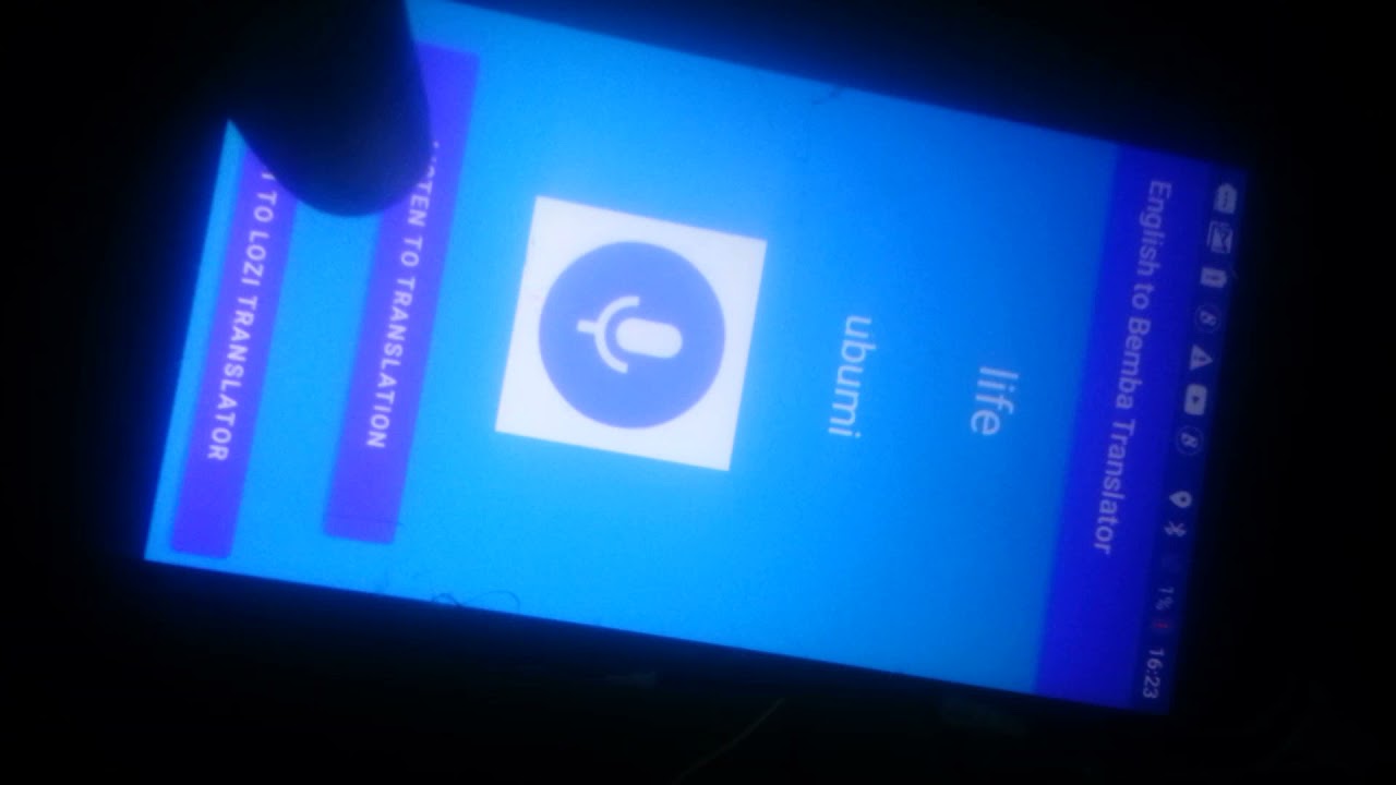 ENGLISH TO BEMBA TRANSLATOR APP by josh YouTube