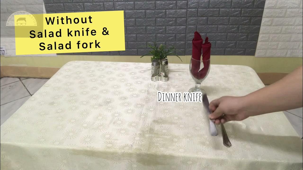 TABLE SETTING TESDA AMERICAN TABLE SETTING FINGERFOOD YouTube