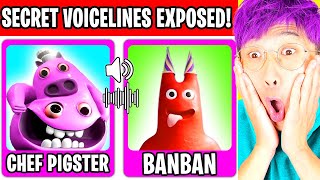 All SECRET Voice Lines In GARTEN OF BANBAN 2!? (ALL CHARACTERS SECRET VOICE LINES UNLOCKED!)