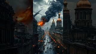 bomb explosion in city #bomb #ai #explosion #fire #aiart