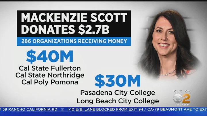MacKenzie Scott Donates Millions To SoCal Universi...