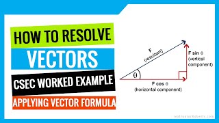 How to Solve Vector Questions in CSEC Physics | Junior Roberts