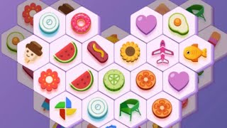 Tile Match Hexa Gameplay (by Spearmint Games) | Android, iOS screenshot 2