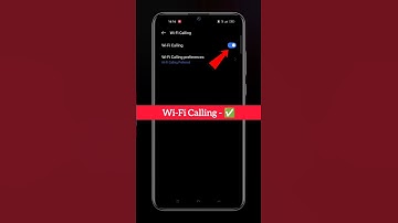 Wi-Fi calling kaise on karen 2026 | How to turn on wi-fi calling Android #techfrack #shorts
