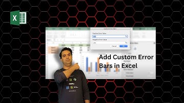 How to Add Custom Error Bars in Excel