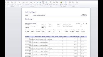 HCSS HeavyBid: How to use the Audit Trail
