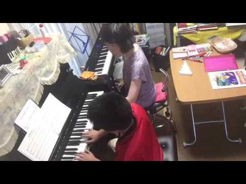 鹿沼市 こすもす音楽教室「グレード8級練習風景」ピアノ エレクトーン教室