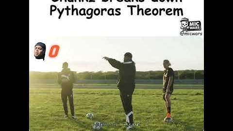 Chunkz breaks down Pythagoras Theorem! #shorts