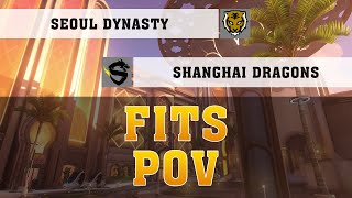 FITS ASHE POV ● Seoul Dynasty Vs Shanghai Dragons ● Grand Finals Weekend ● [2K] OWL POV