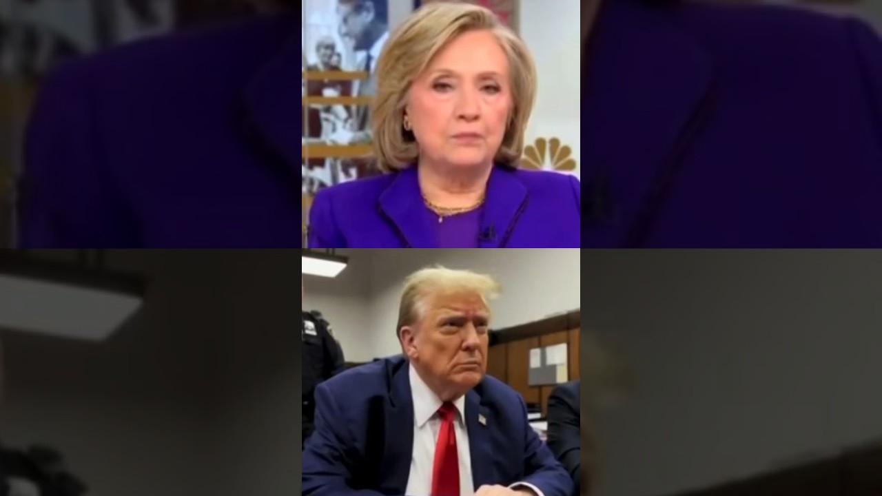 Hillary: “Trump will jail his opponents” 🤡