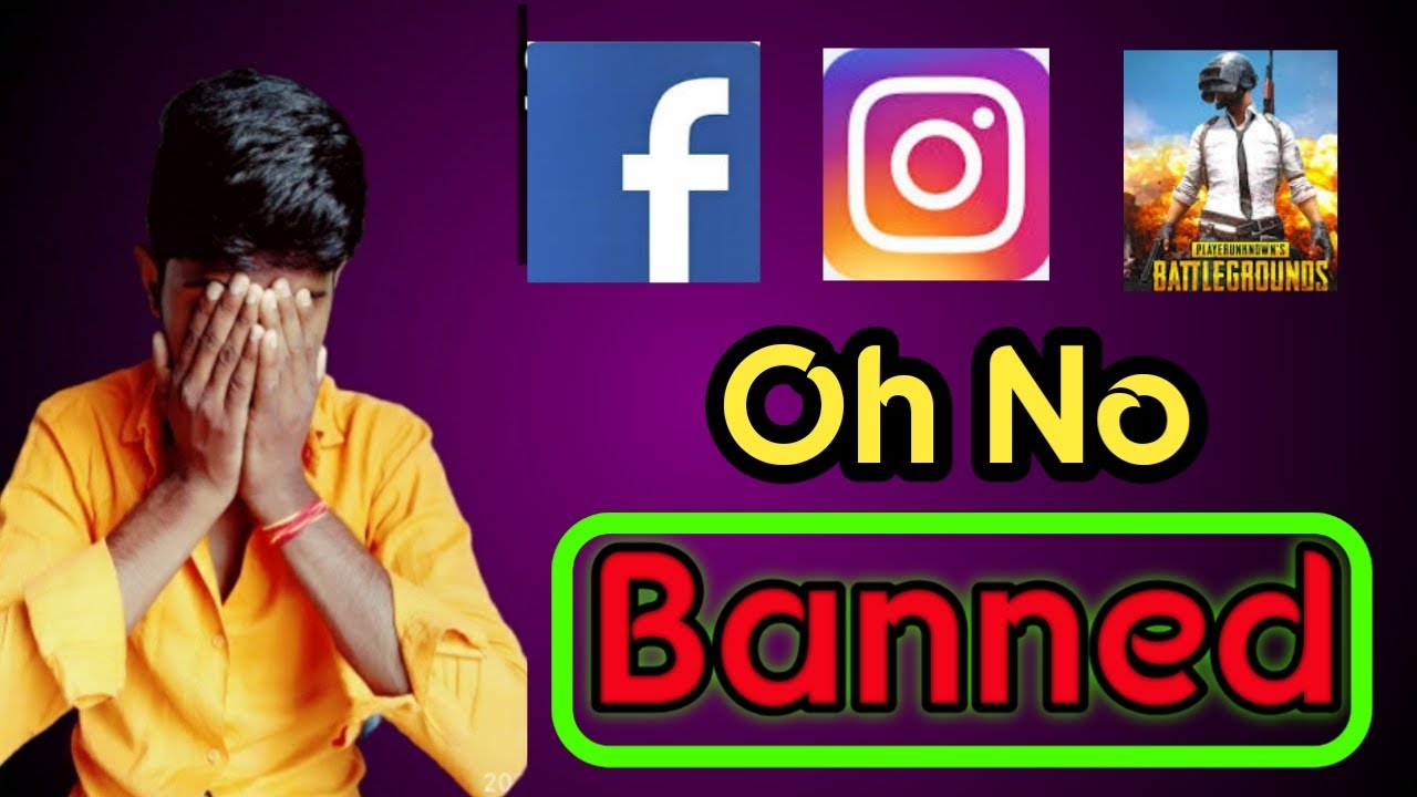 Facebook Instagram Pubg And More App Banned In India Facebook Banned In India Youtube