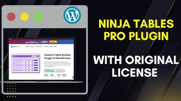Download Ninja Tables Pro Plugin With Lifetime Updates | Ninja Tables Pro With License Key