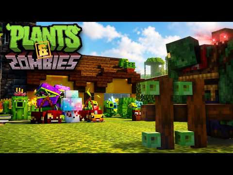 This PLANTS VS ZOMBIES Minecraft Mod GOT EVEN BETTER...