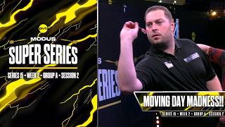 TOP SPOT UNDER THREAT! 🎯 ☄️ | Darts Highlights | Week 2 Group A Session 2