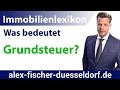 Was bedeutet Grundsteuer? Einfach erklärt (Immobilien Definitionen)