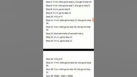 Matrix addition,multiplication,transpose and trace of a matrix