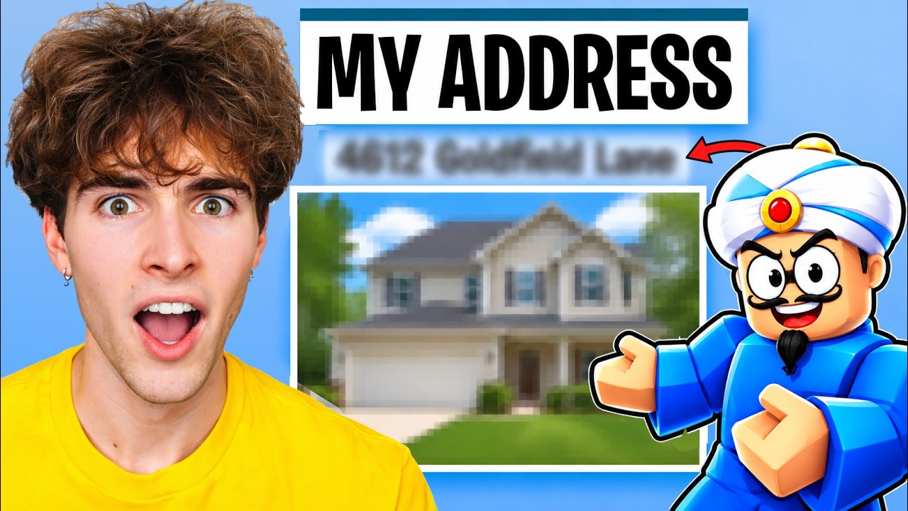 THIS ROBLOX GAME KNOWS WHERE I LIVE...