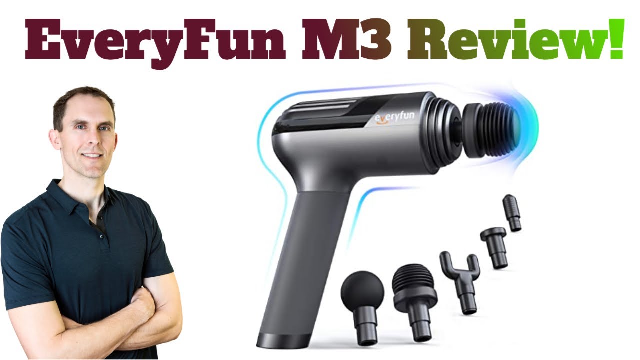 Massage Gun Review - Everyfun M3 Pro Reviewed By Professional Therapist